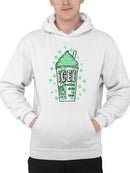 Officially Licensed ICEE Shamrock's Delight - Cool St. Patrick's Day Men's Hoodie