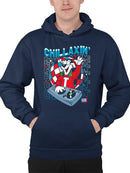 Officially Licensed ICEE Chill Dj Polar-Bear - Fun Vibes Graphic Men's Hoodie