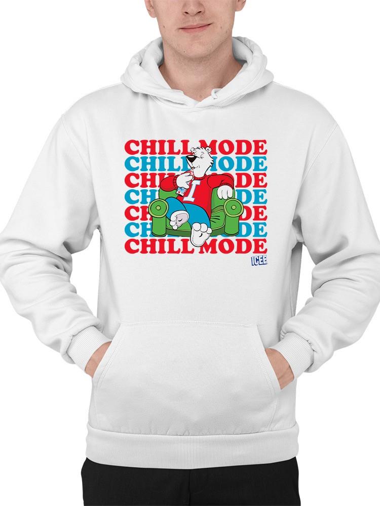 Officially Licensed ICEE Chill Mode Activated - Relaxing Frosty Graphic Men's Hoodie
