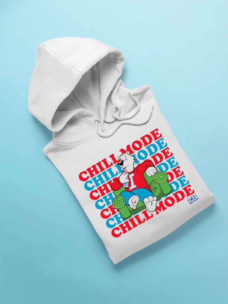Officially Licensed ICEE Chill Mode Activated - Relaxing Frosty Graphic Men's Hoodie