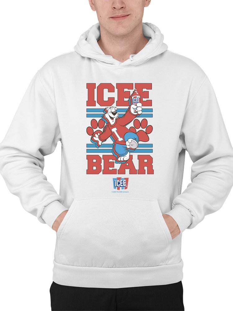 Officially Licensed ICEE Bear Paws Graphic - Cool And Bold Vintage Style Men's Hoodie