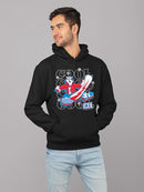 Officially Licensed ICEE Snowy Cool Vibes - Bear Snowboarding Graphic Men's Hoodie