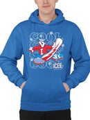 Officially Licensed ICEE Snowy Cool Vibes - Bear Snowboarding Graphic Men's Hoodie