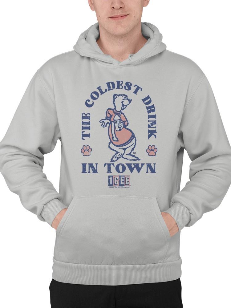 Officially Licensed ICEE Classic Cool - Retro Bear Graphic Men's Hoodie