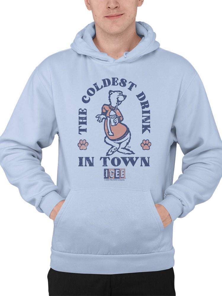 Officially Licensed ICEE Classic Cool - Retro Bear Graphic Men's Hoodie