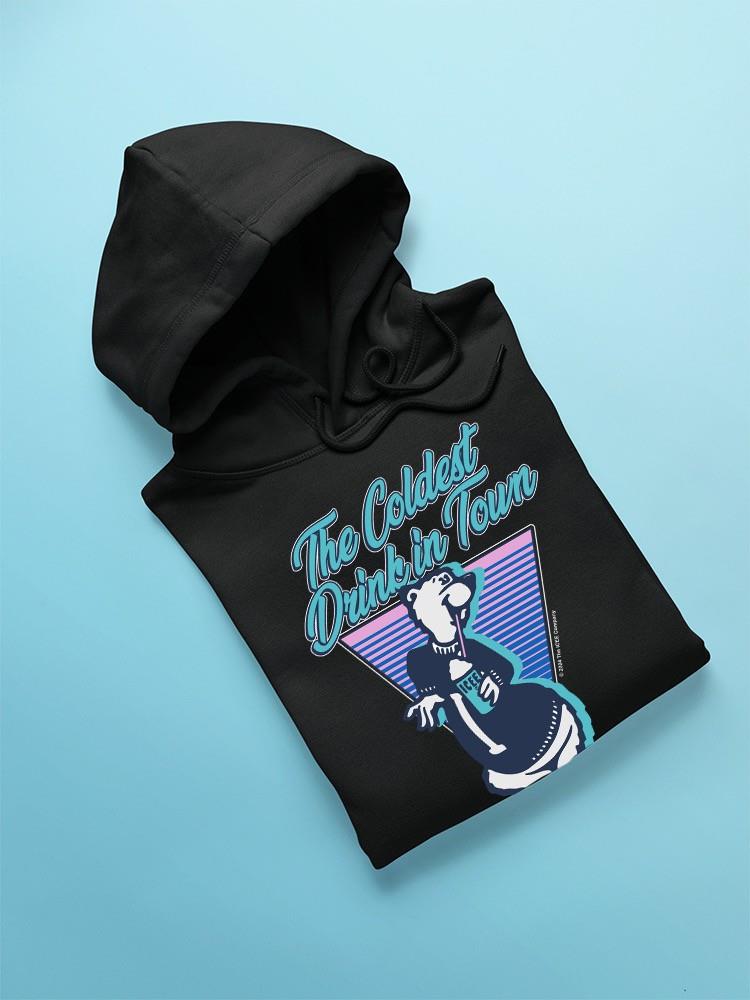Officially Licensed ICEE Chill Vibes Triangle - Retro Cool Bear Graphic Men's Hoodie