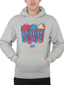 Officially Licensed ICEE Triple Chill Treats - Ice Slush Retro Graphic Men's Hoodie