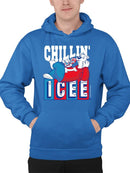 Officially Licensed ICEE Relaxed Chill Mode - Bear Fun Graphic Men's Hoodie