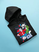 Officially Licensed ICEE Skate Frost Rider Style - Fun Graphic Bear Men's Hoodie