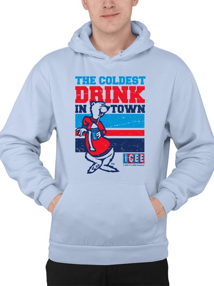 Officially Licensed ICEE Surf's Up Wave Rider Graphic Men's Hoodie