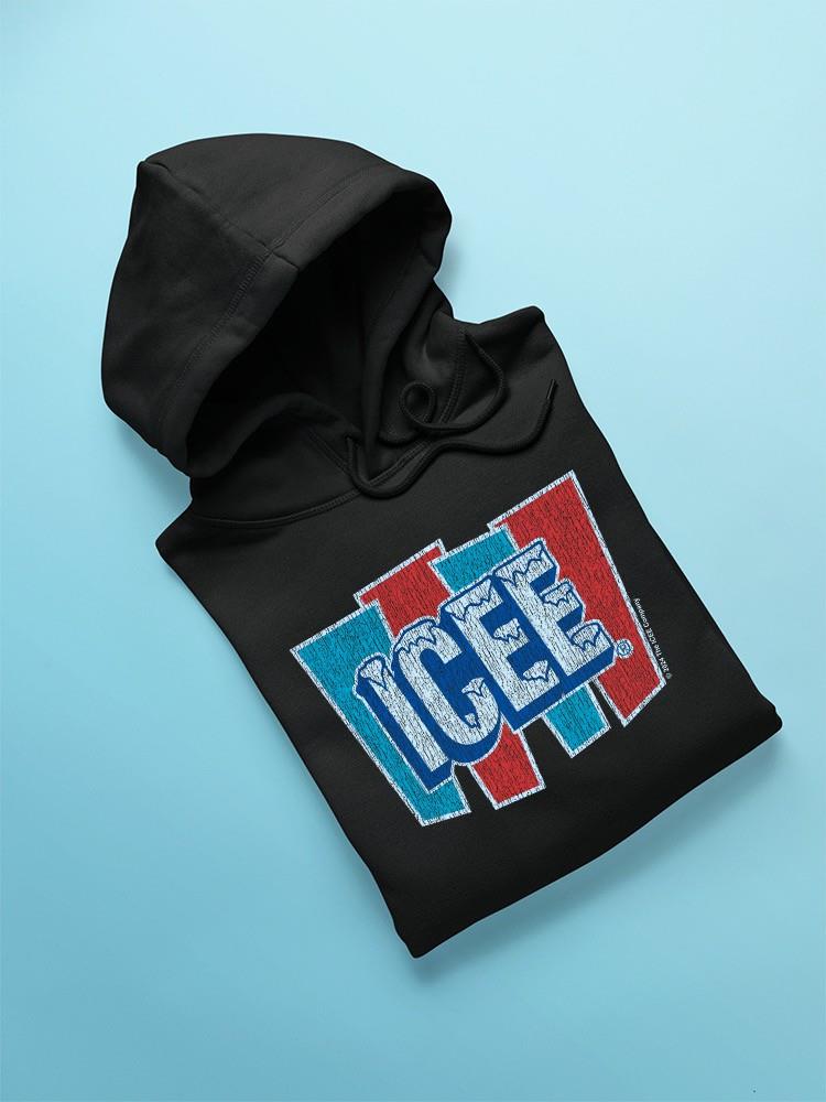 Officially Licensed ICEE Frosty Refresh Retro Graphic Men's Hoodie