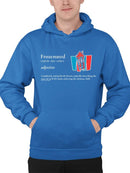 Officially Licensed ICEE Frozenated Chill - Perfectly Cool Slush Graphic Men's Hoodie