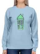 Officially Licensed ICEE Shamrock's Delight - Cool St. Patrick's Day Women's Sweatshirt