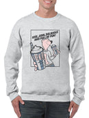 Officially Licensed ICEE Cool Bear Delight - Fun And Refreshing Drink Men's Sweatshirt