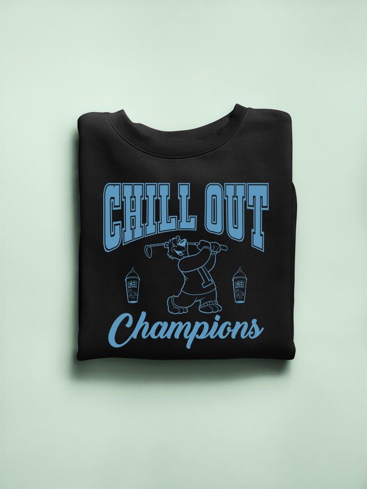 Officially Licensed ICEE Chill Out Champions - Cool Golf Club Men's Sweatshirt