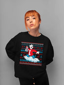 Officially Licensed ICEE Polar-Bear Holiday Sweater - Festive Vibes Women's Sweatshirt