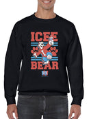 Officially Licensed ICEE Bear Paws - Cool And Bold Vintage Style Men's Sweatshirt