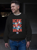 Officially Licensed ICEE Bear Paws - Cool And Bold Vintage Style Men's Sweatshirt