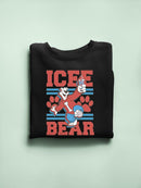 Officially Licensed ICEE Bear Paws - Cool And Bold Vintage Style Men's Sweatshirt
