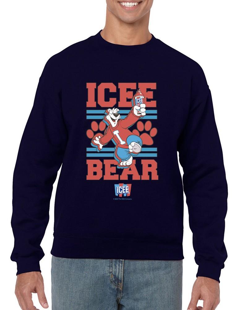 Officially Licensed ICEE Bear Paws - Cool And Bold Vintage Style Men's Sweatshirt
