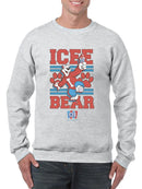Officially Licensed ICEE Bear Paws - Cool And Bold Vintage Style Men's Sweatshirt