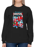 Officially Licensed ICEE Coldest Drink In Town -  Bear Retro Cool Graphic Women's Sweatshirt