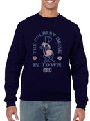 Officially Licensed ICEE Classic Cool - Retro Bear Graphic Men's Sweatshirt