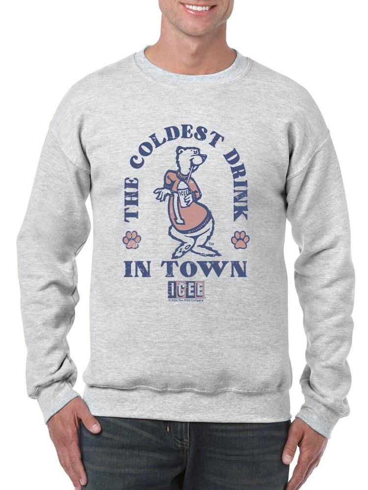 Officially Licensed ICEE Classic Cool - Retro Bear Graphic Men's Sweatshirt