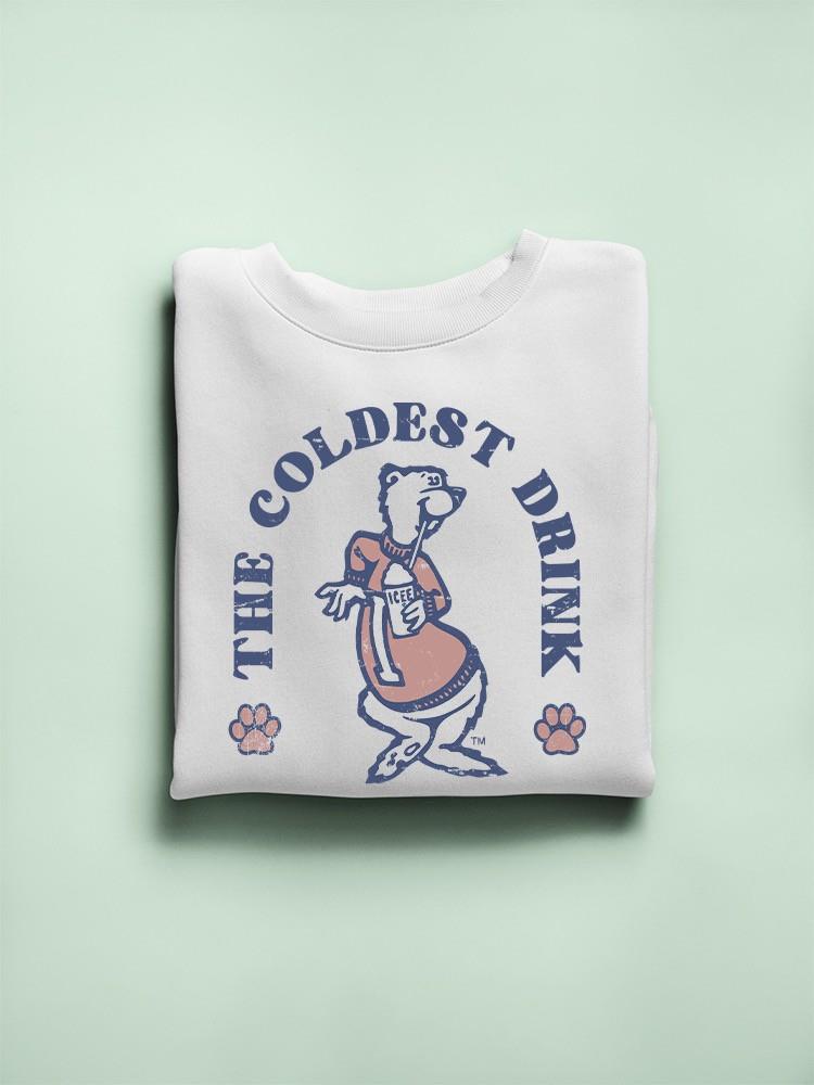 Officially Licensed ICEE Classic Cool - Retro Bear Graphic Women's Sweatshirt