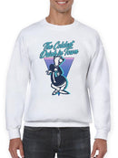Officially Licensed ICEE Chill Vibes Triangle - Retro Cool Bear Graphic Men's Sweatshirt