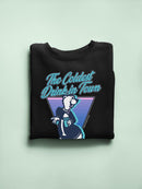 Officially Licensed ICEE Chill Vibes Triangle - Retro Cool Bear Graphic Women's Sweatshirt