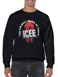 Officially Licensed ICEE Frosty Wave Delight - Coldest Drink Town Graphic Men's Sweatshirt