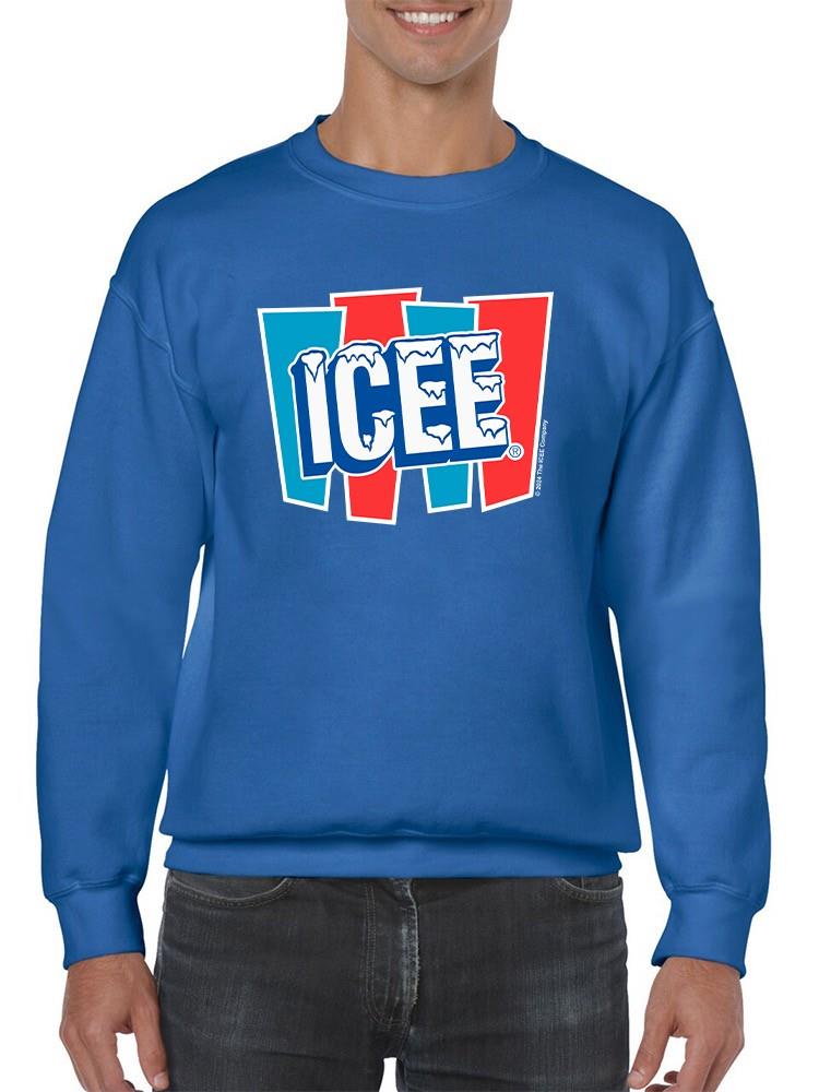 Officially Licensed ICEE Frosty Refresh Retro Graphic Men's Sweatshirt
