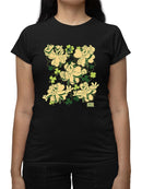 Officially Licensed ICEE Fun, Festive, And Shamrock-Themed Bear Graphic Women's T-shirt