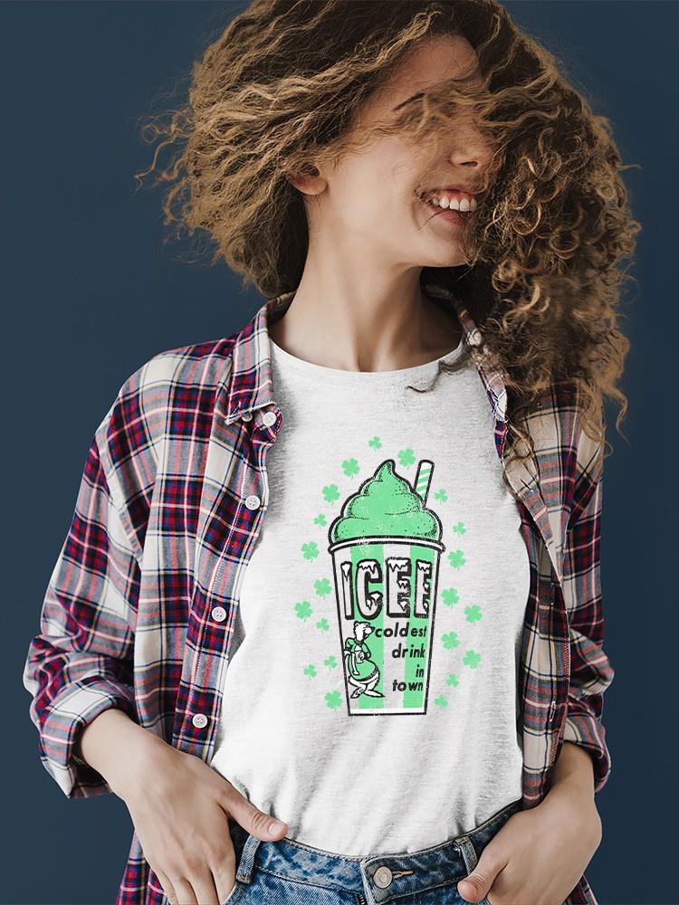 Officially Licensed ICEE Shamrock's Delight - Cool St. Patrick's Day Graphic Women's T-shirt