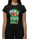 Officially Licensed ICEE Green Vibes Only - Festive St. Patrick's Fun Day Graphic Women's T-shirt