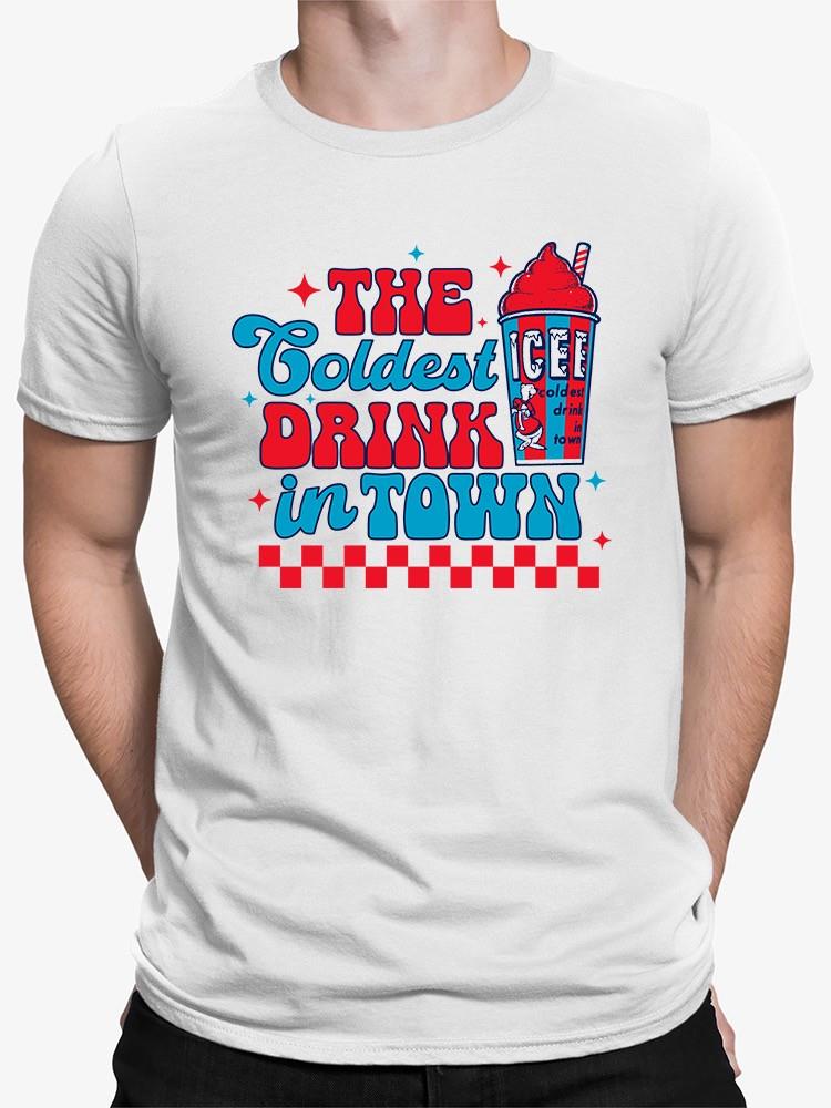 Officially Licensed ICEE Coolest Beverage Graphic - Retro Chill Graphic Men's T-shirt