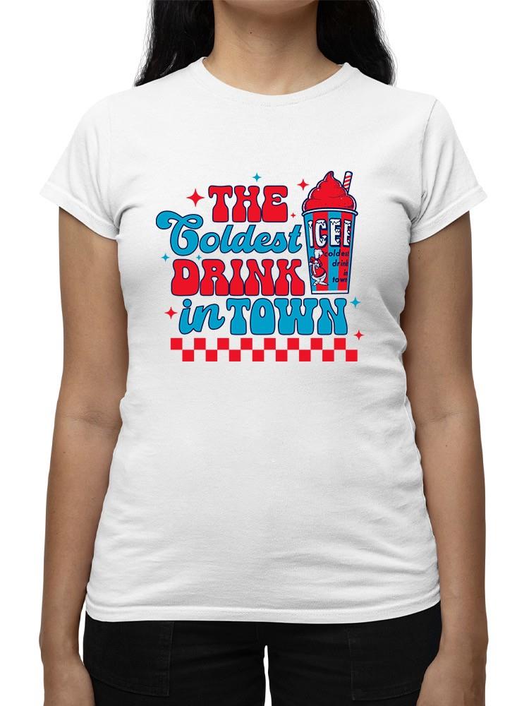 Officially Licensed ICEE Coolest Beverage Graphic - Retro Chill Graphic Women's T-shirt