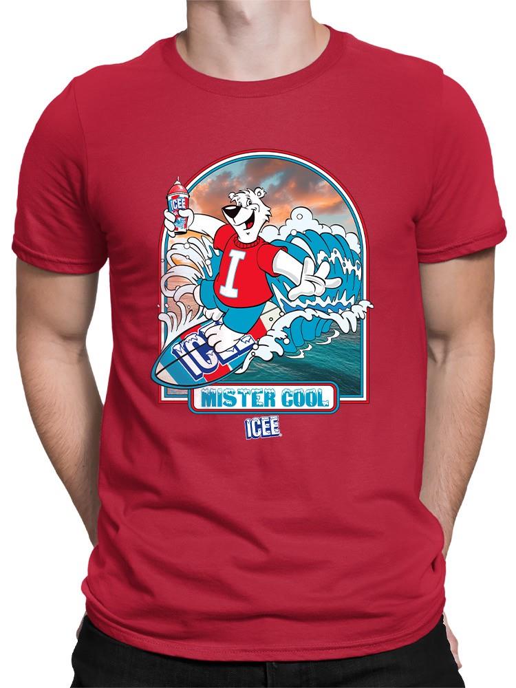 Officially Licensed ICEE Surfing Wave Vibes - Cool Graphic Men's T-shirt