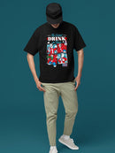 Officially Licensed ICEE Coldest Drink In Town -  Bear Retro Cool Graphic Men's T-shirt