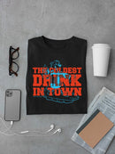 Officially Licensed ICEE Bold Chill Bear - 'Coldest Drink In Town' Graphic Men's T-shirt