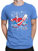 Officially Licensed ICEE Snowy Cool Vibes - Bear Snowboarding Graphic Men's T-shirt