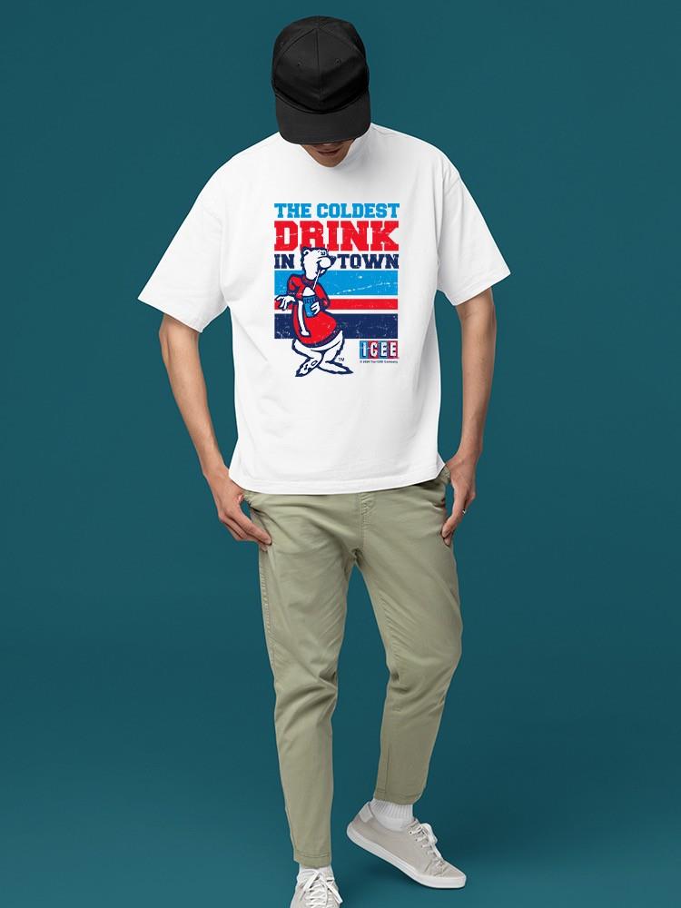 Officially Licensed ICEE Surf's Up Wave  - Wave Rider Graphic Men's T-shirt