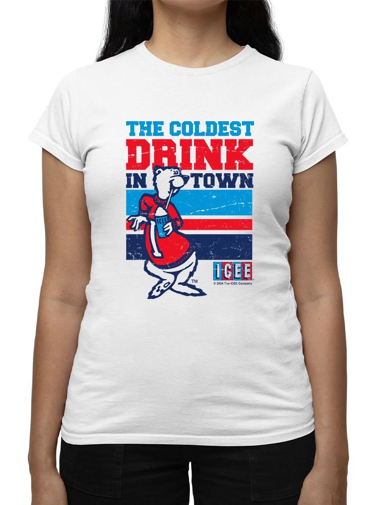 Officially Licensed ICEE Surf's Up Wave  - Wave Rider Graphic Women's T-shirt