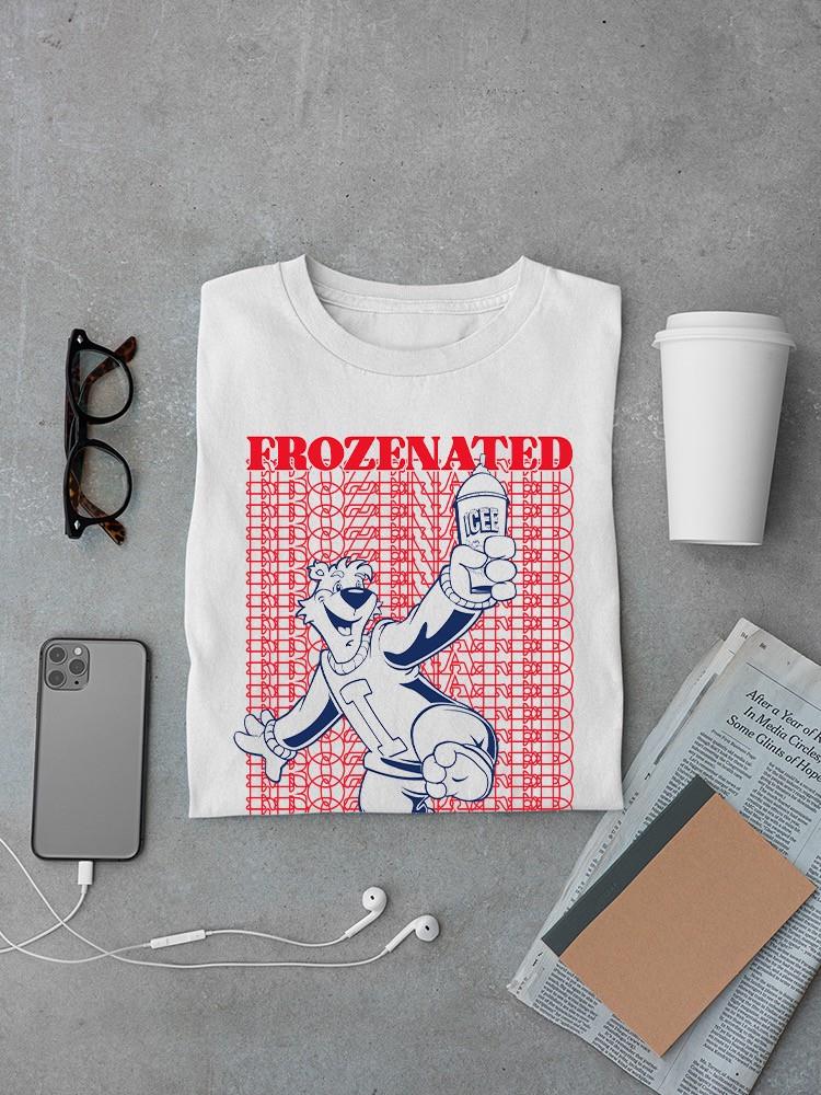 Officially Licensed ICEE Frozenated Bear Retro Tee - Cool Slush Dance Graphic Men's T-shirt