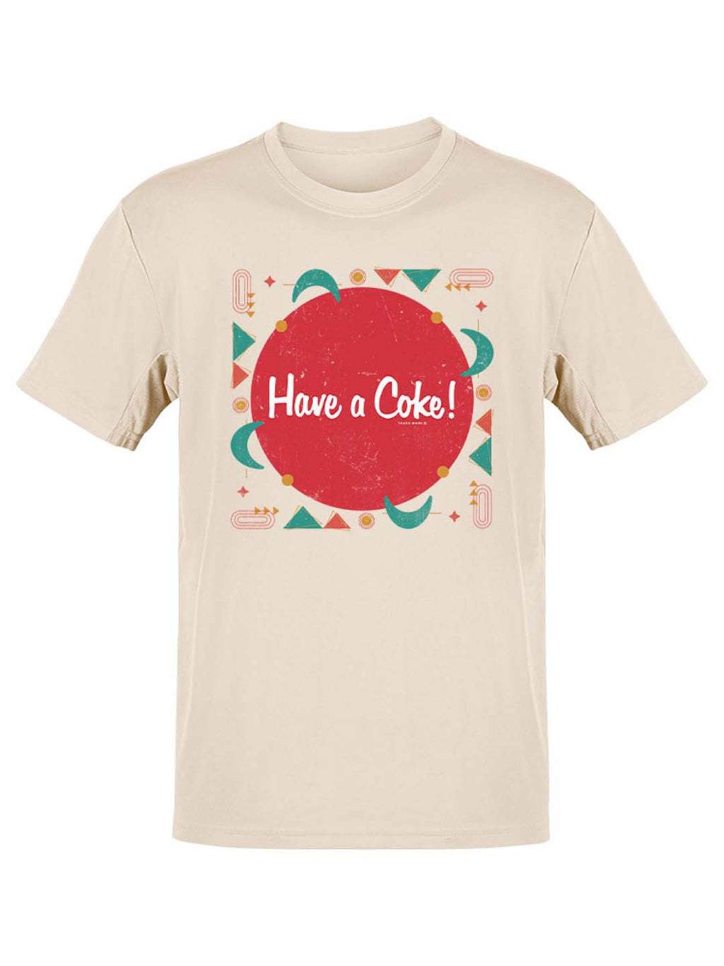 Officially Licensed Coca-Cola Have a Coke Retro  Deco Graphic Women's T-shirt