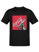 Officially Licensed Coca-Cola Classic Cap Pop Graphic Design Women's T-shirt