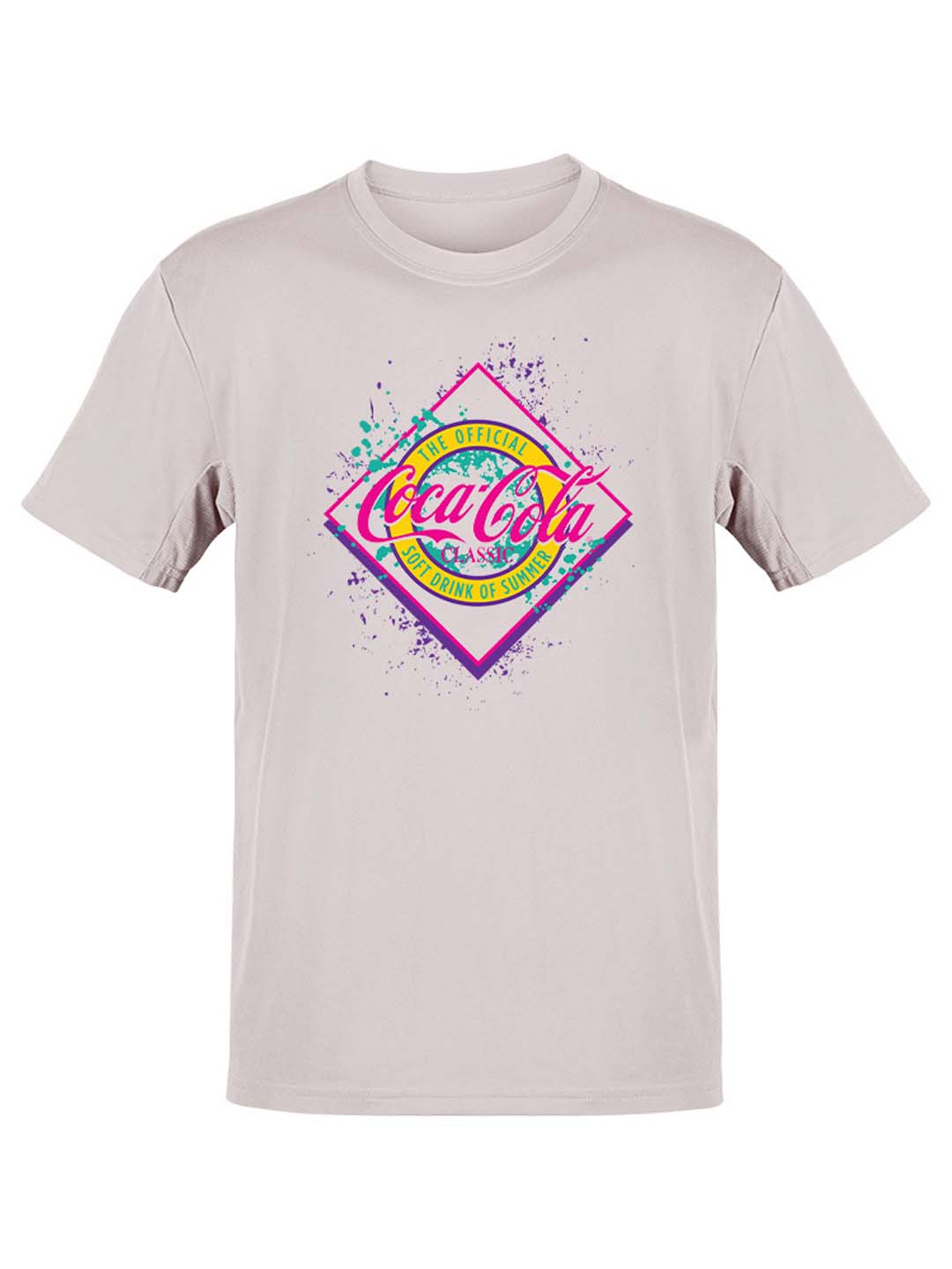 Officially Licensed Coca-Cola Vintage Classic Soft Drink of Summer Graphic Women's T-shirt