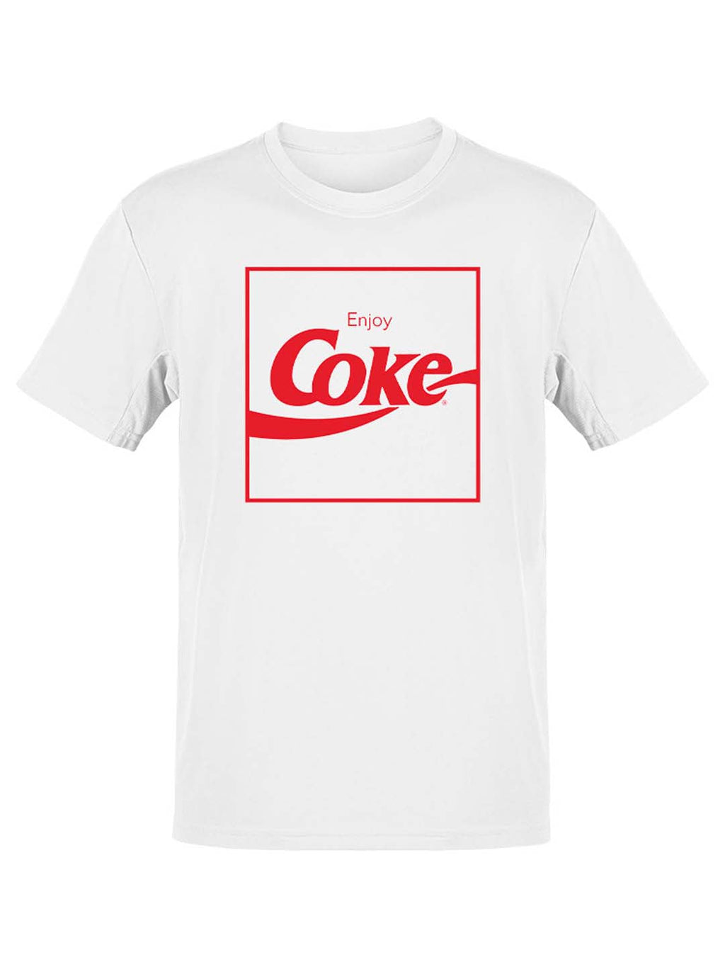 Officially Licensed Coca-Cola Enjoy Coke Classic Logo Graphic Women's T-shirt