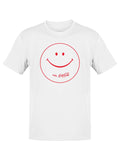 Officially Licensed Coca-Cola Smiley Logo Classic Happiness  Women's T-shirt